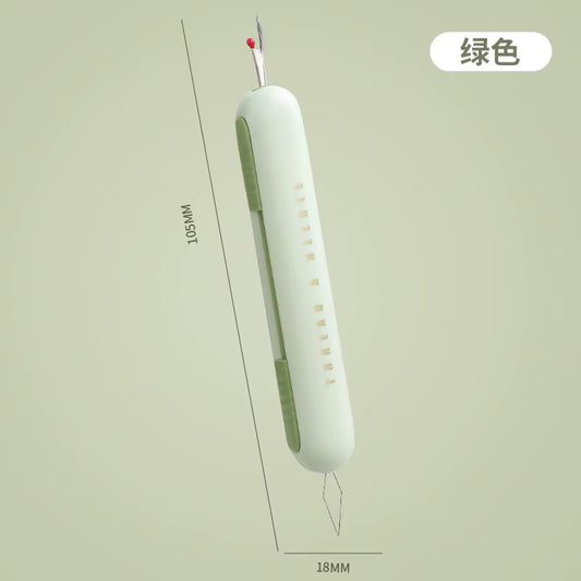 2024 New 2 in 1 Needle Threaders Seam Rippers for Sewing, Threading and Seam Remover Seam Ripper Tool for Sewing Crafting